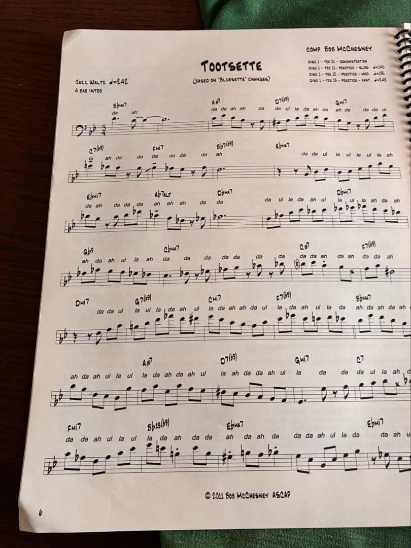 jazz etudes and duetトロンボーン教則本 ジャズ