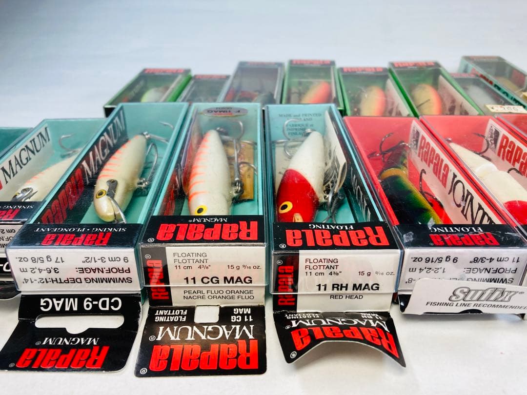 【Rapala】バス釣り引退 ラパラ ルアーセット 18個