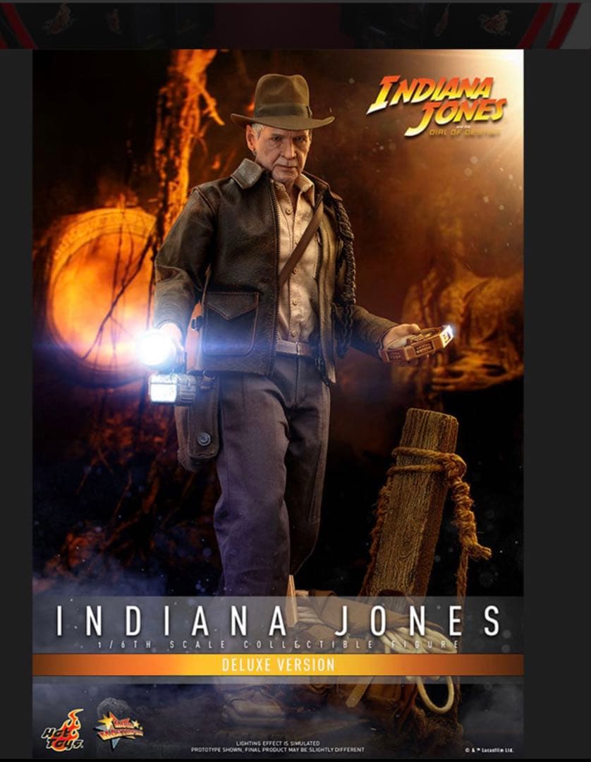 新品　ホットトイズ　インディ・ジョーンズと運命のダイヤル　ボーナスアクセサリー付