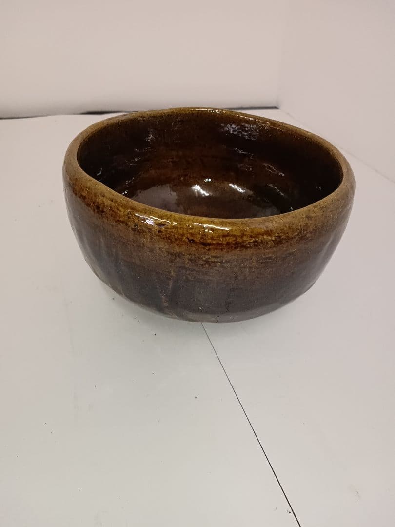大樋焼 陶器製 茶碗