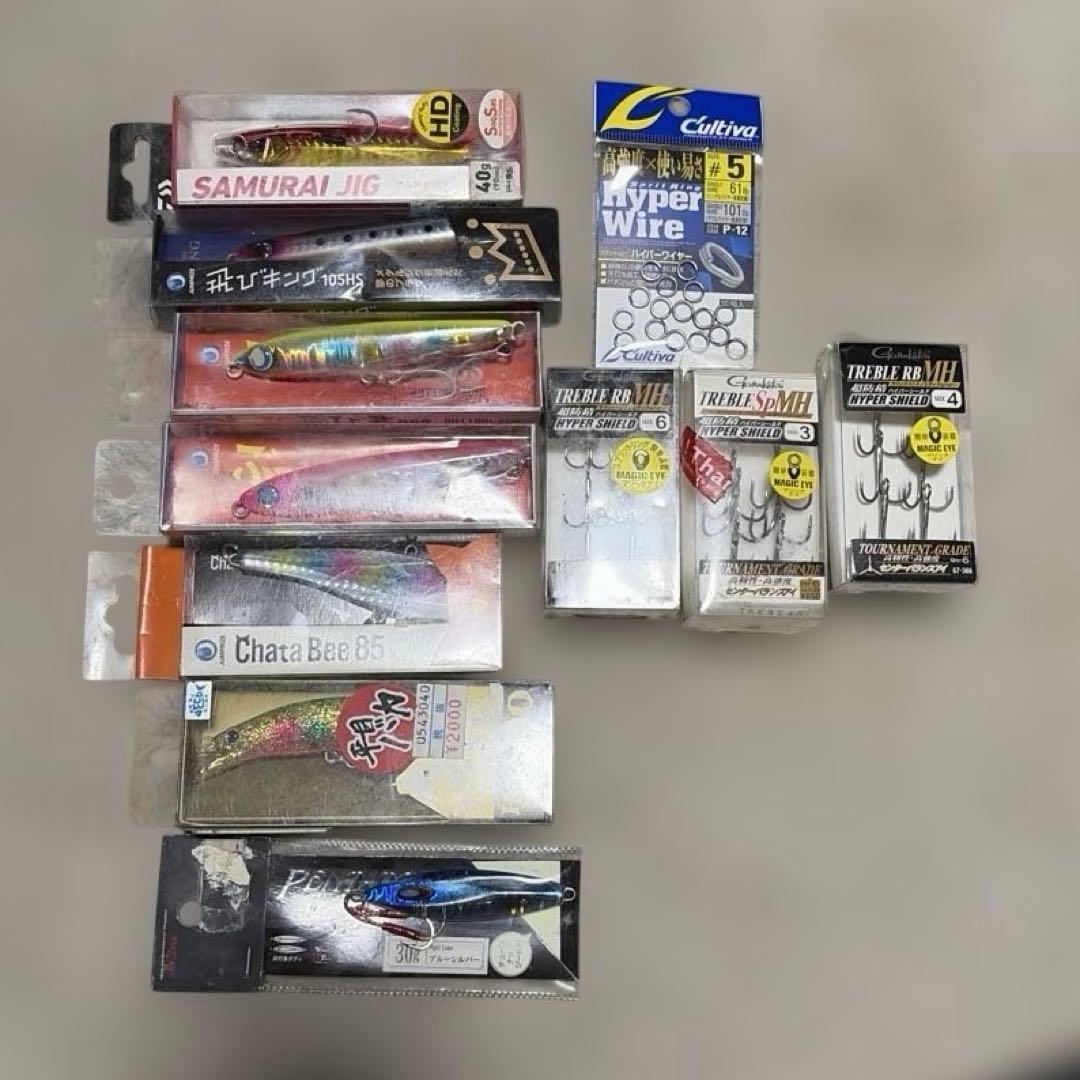 ルアー、フックまとめ売り