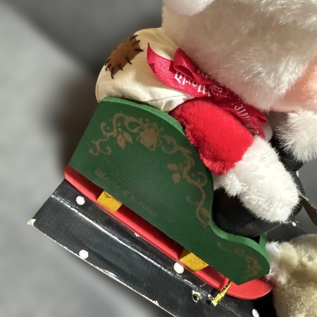 希少♡昭和レトロ　チムニーワールド クリスマス　ソリに乗ったサンタさん/トナカイ