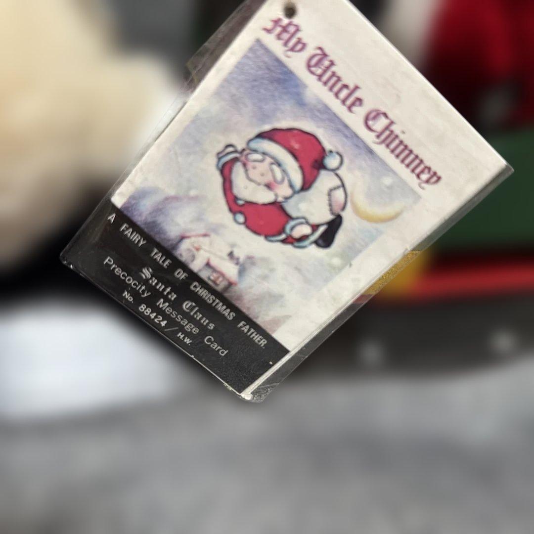 希少♡昭和レトロ　チムニーワールド クリスマス　ソリに乗ったサンタさん/トナカイ