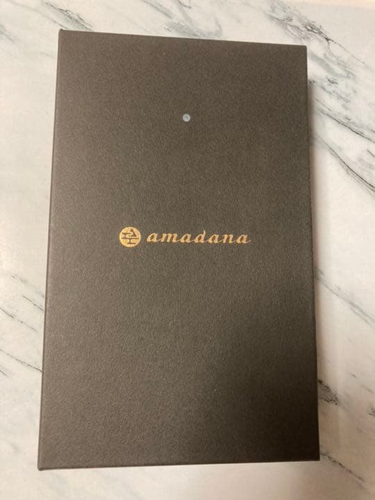 アマダナ　電卓カバー　グリーン　レザー　希少品