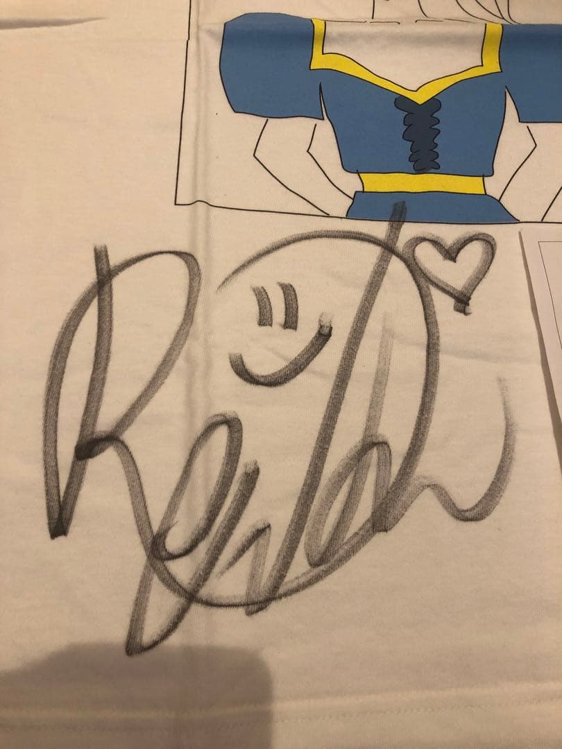 乃木坂46 岩本蓮加　直筆サイン入り　Tシャツ　Ｌサイズ