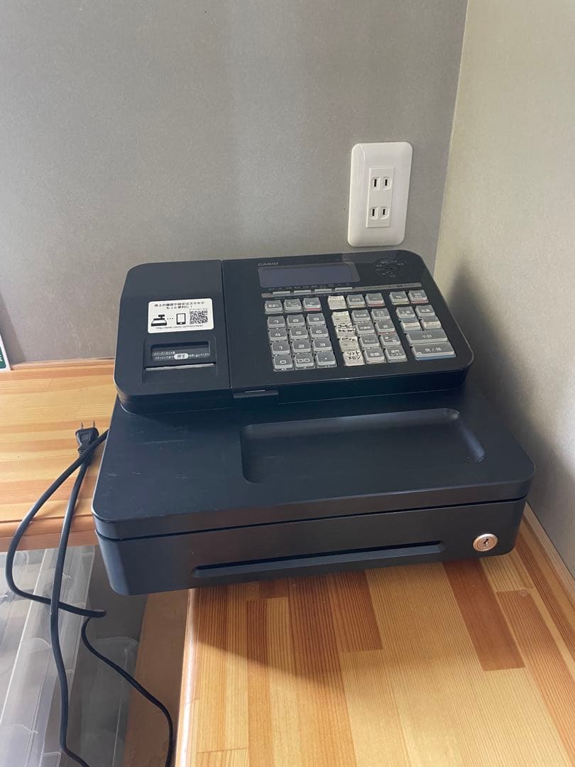 CASIO レジスター 取扱説明書付き