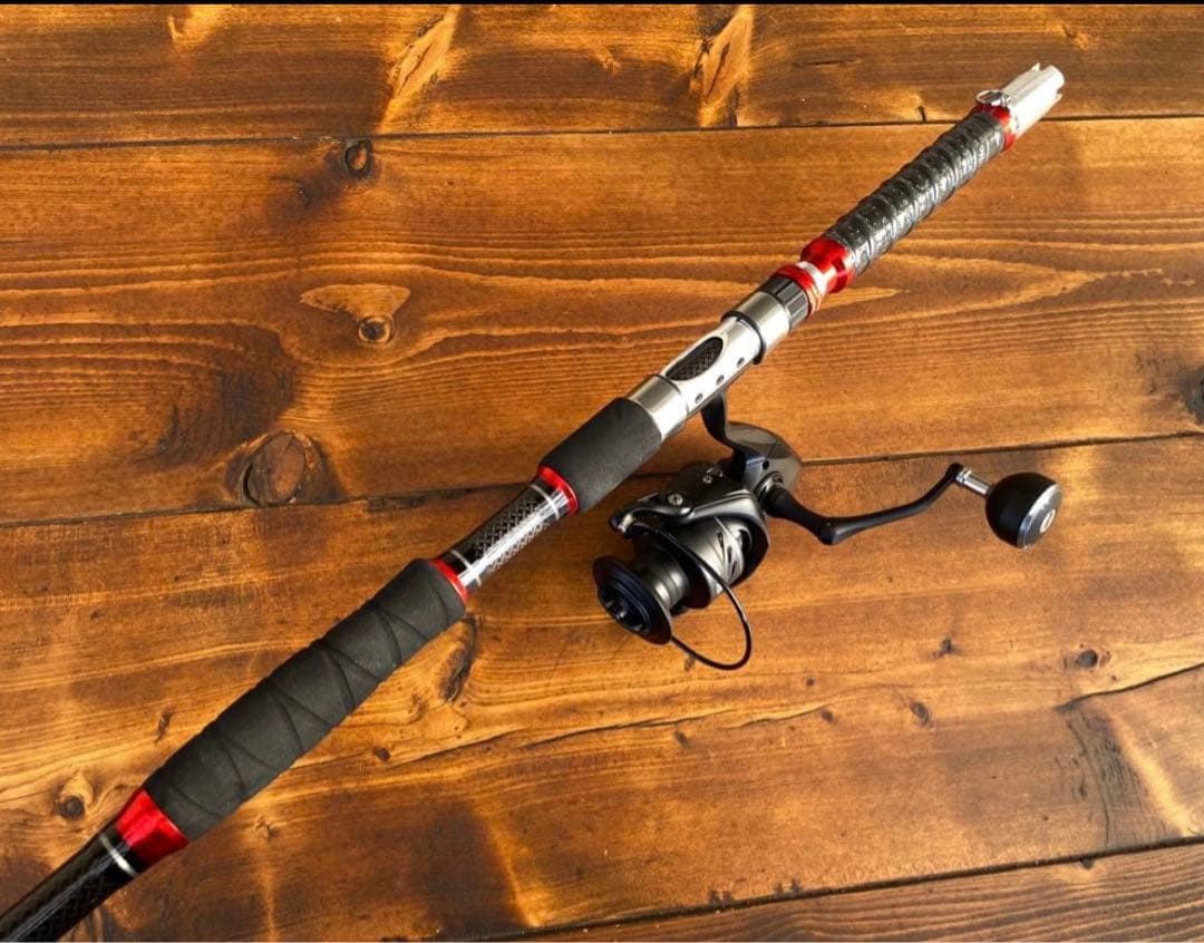 大幅値引き中‼️新品　釣り竿セット　ジギングロッド　船釣り　3ピースパックロッド