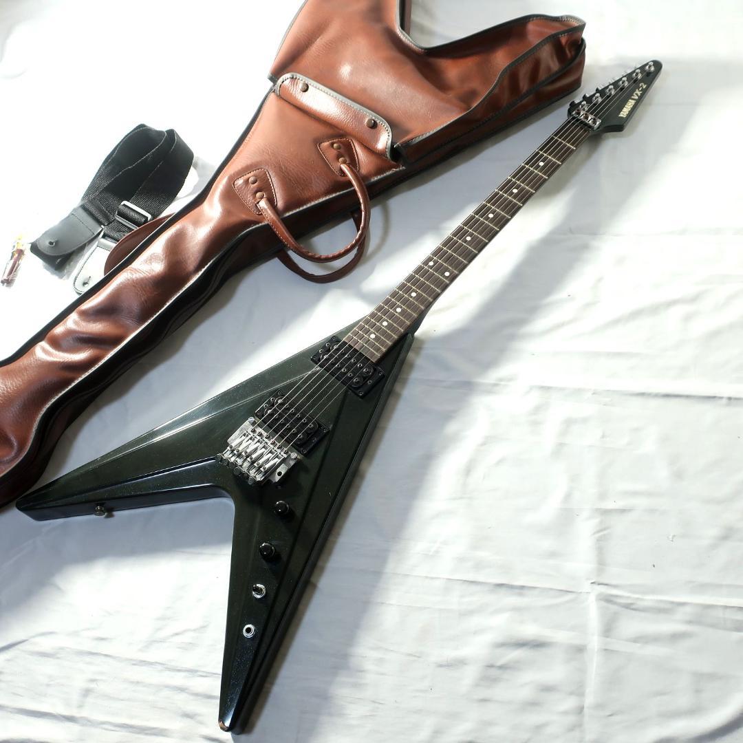 YAMAHA VX-2 フライングV エレキギター ケース＆ストラップ付き