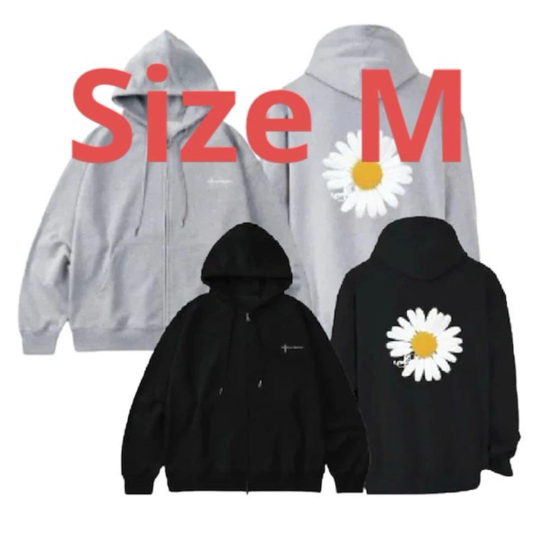 PEACEMINUSONE MAMA2025 ポップアップ パーカー M 黒