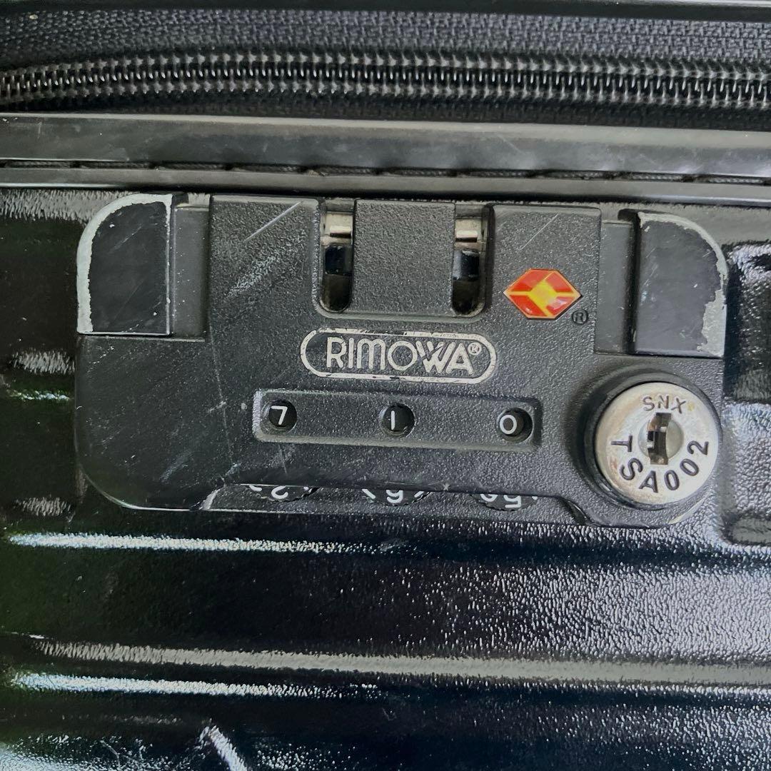 RIMOWA＊機内持込2輪キャリーカート・ブラック