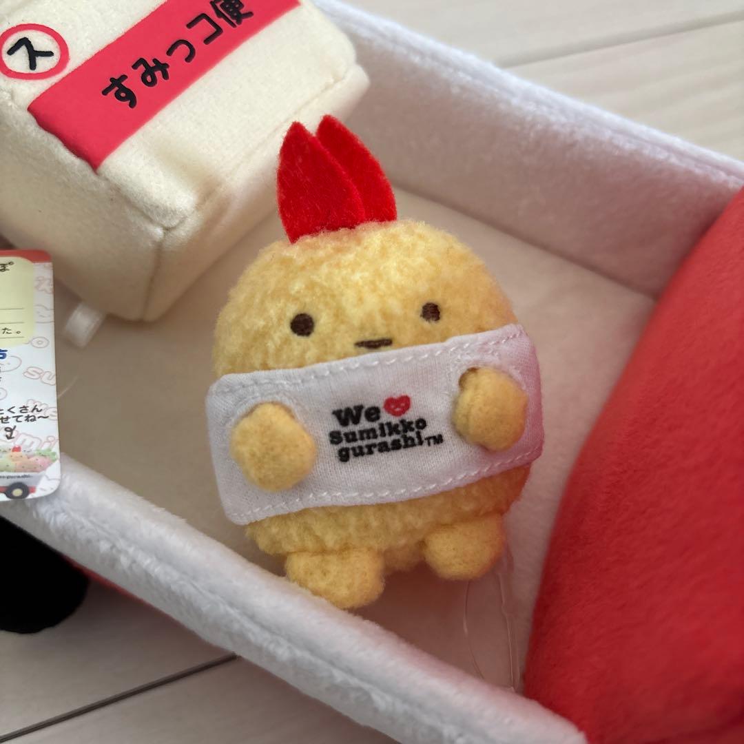 すみっコぐらし 3周年 シーンぬいぐるみ トラック てのりぬいぐるみ ダンボール