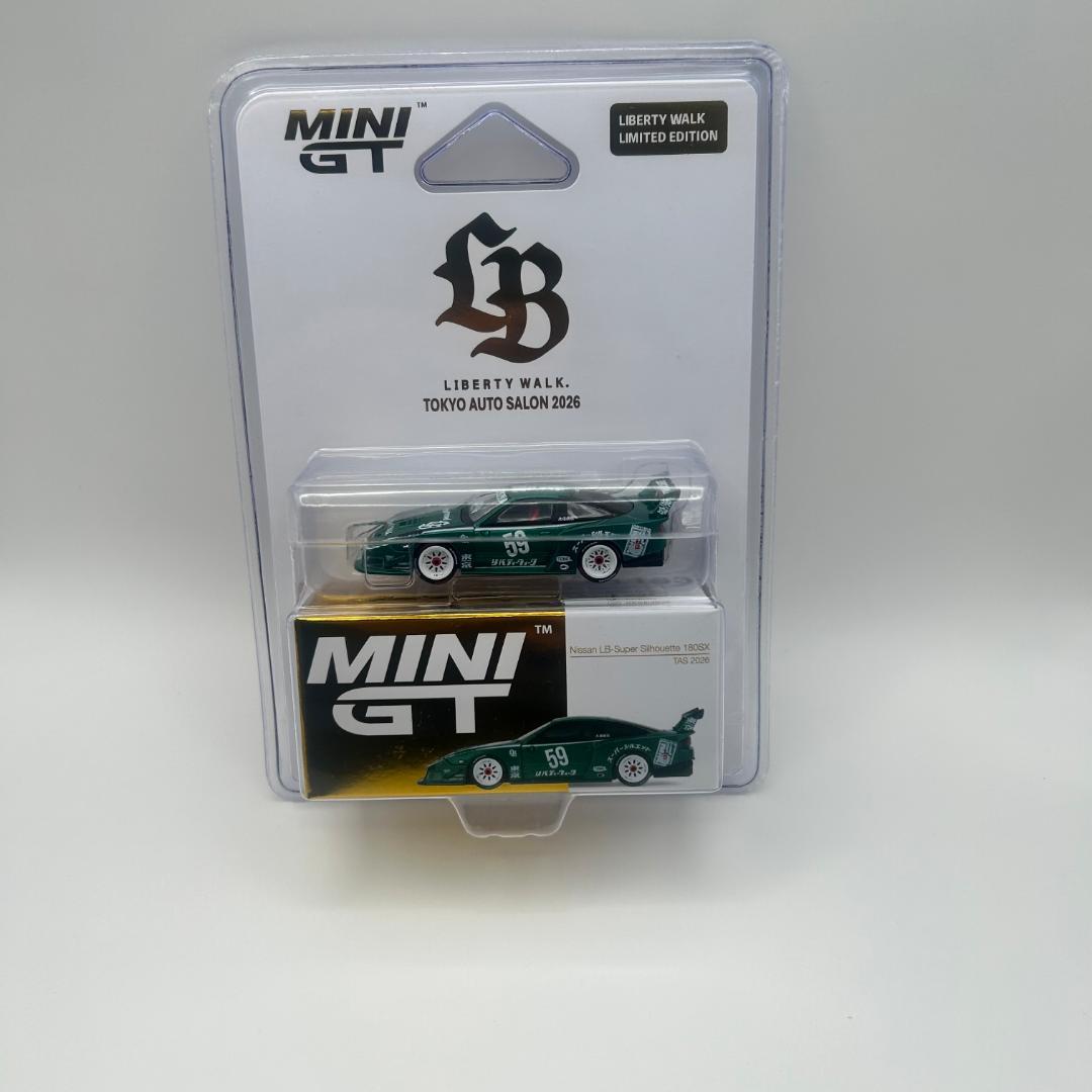 6セットLibertyWalk MINIGT 日産 180sx 東京オートサロン