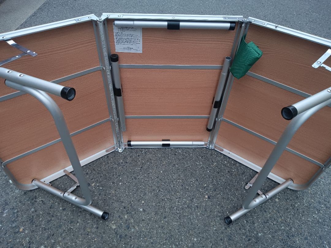 【Coleman】三折テーブル 極美品