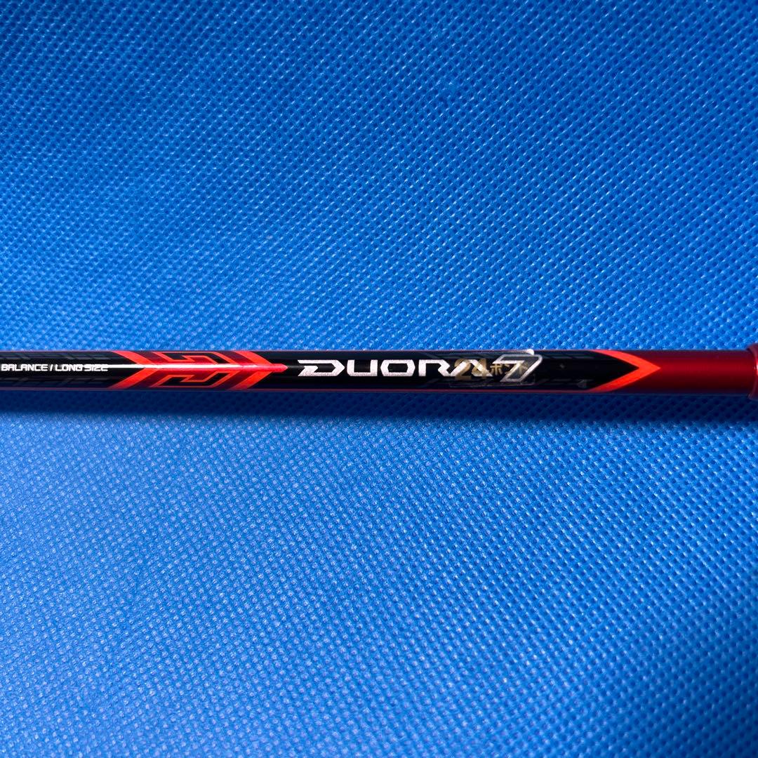 直ぐにプレー可能❗️YONEX♦︎DUORA 7♦︎中上級者向け♦︎3U♦︎即購入OK❗️
