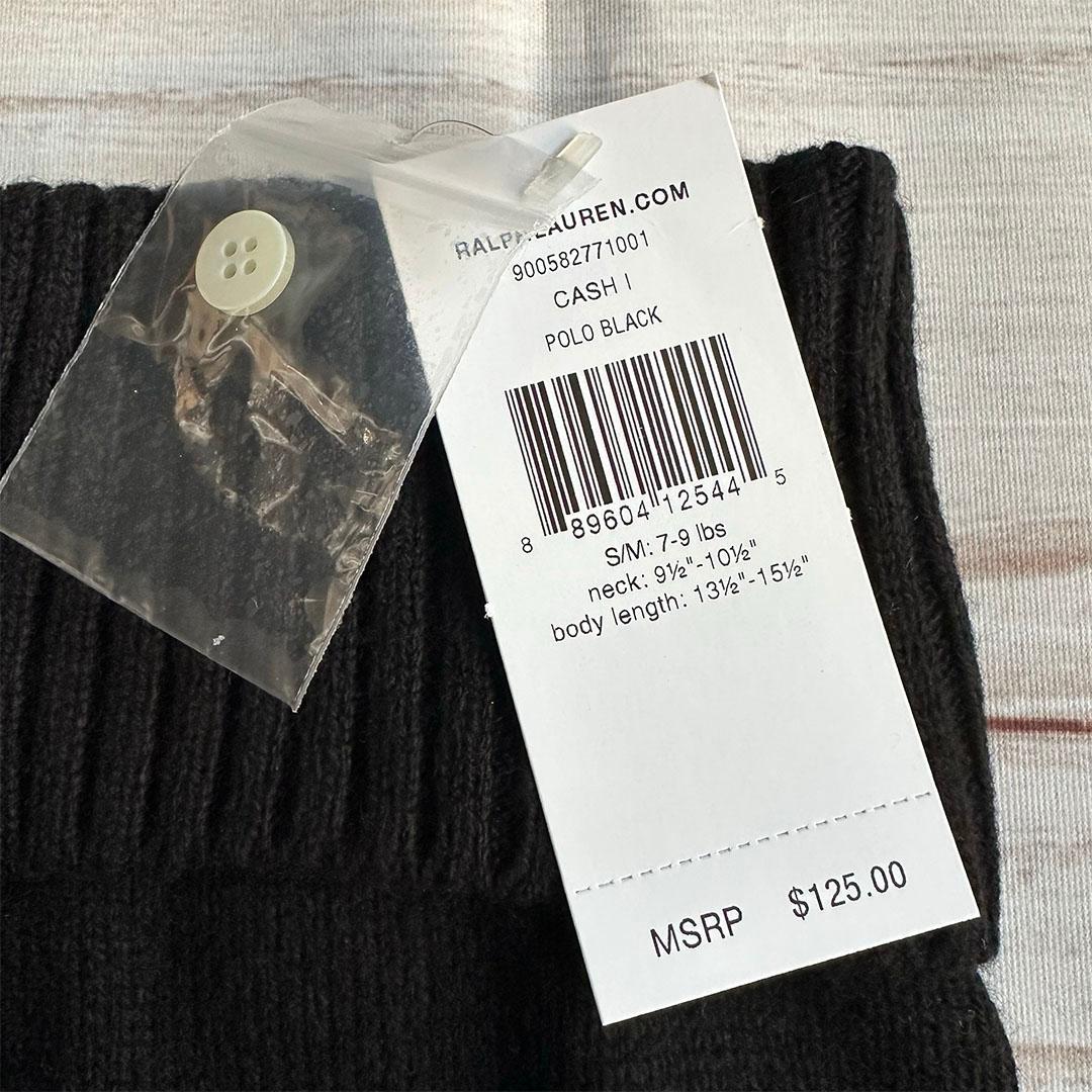 ポロラルフローレン ドッグウェア スカルボーン POLO ニットセーター S/M