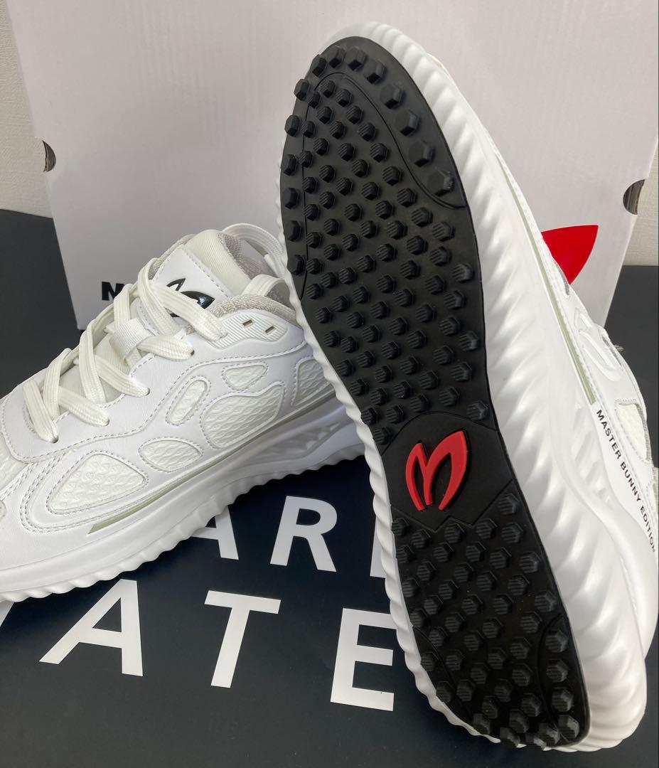 新品 パーリーゲイツ マスターバニー メッシュライクシューズ 27.0cm 白