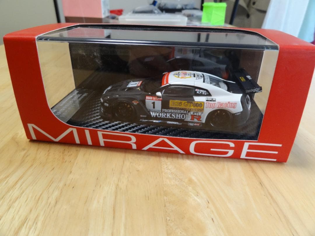 hpi-racing 1/43 GT-R R35 GT800-R 2010 織戸
