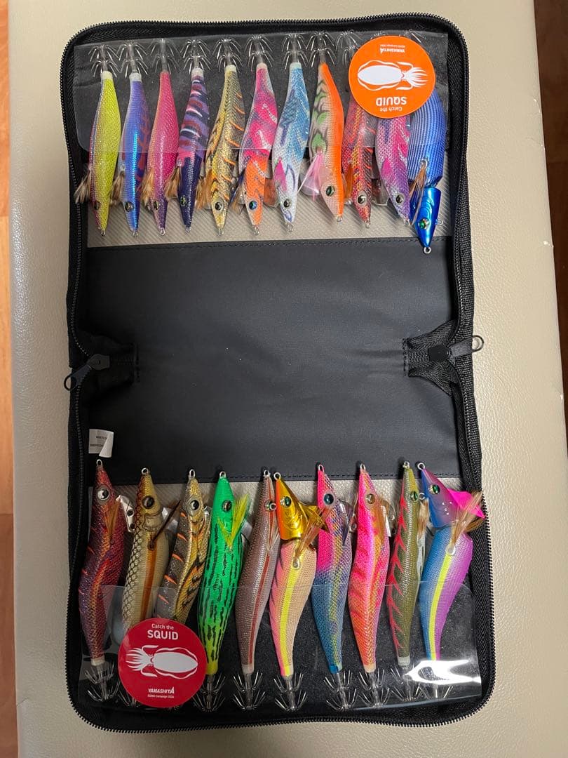 エギ 24個セット ジッパーケース付き