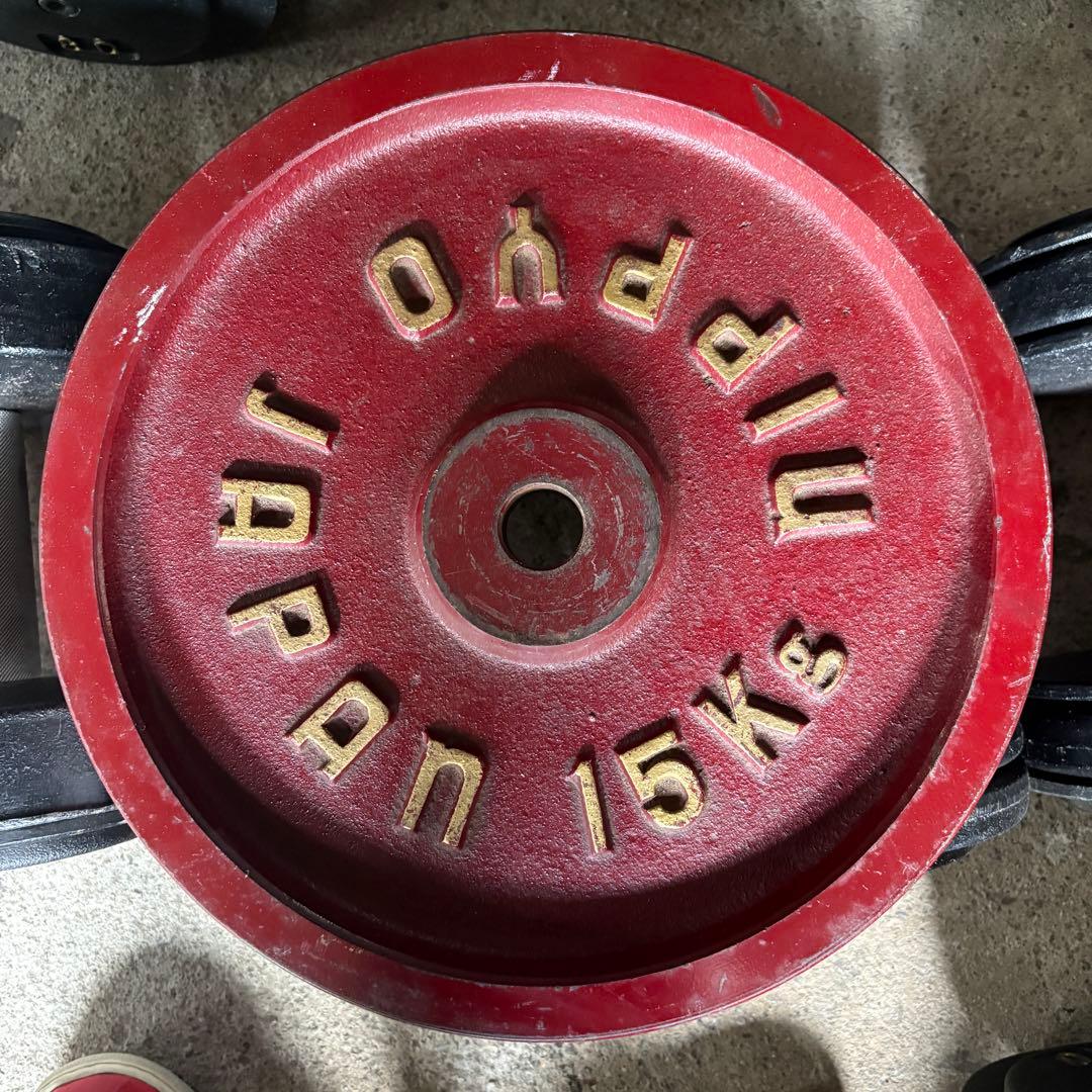 nippyo プレート　120kgセット　ホームジム　ダンベル　アイロテック