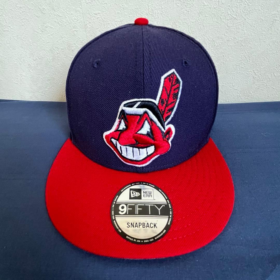 Indians NEW ERA Snapback デッドストック ワフー