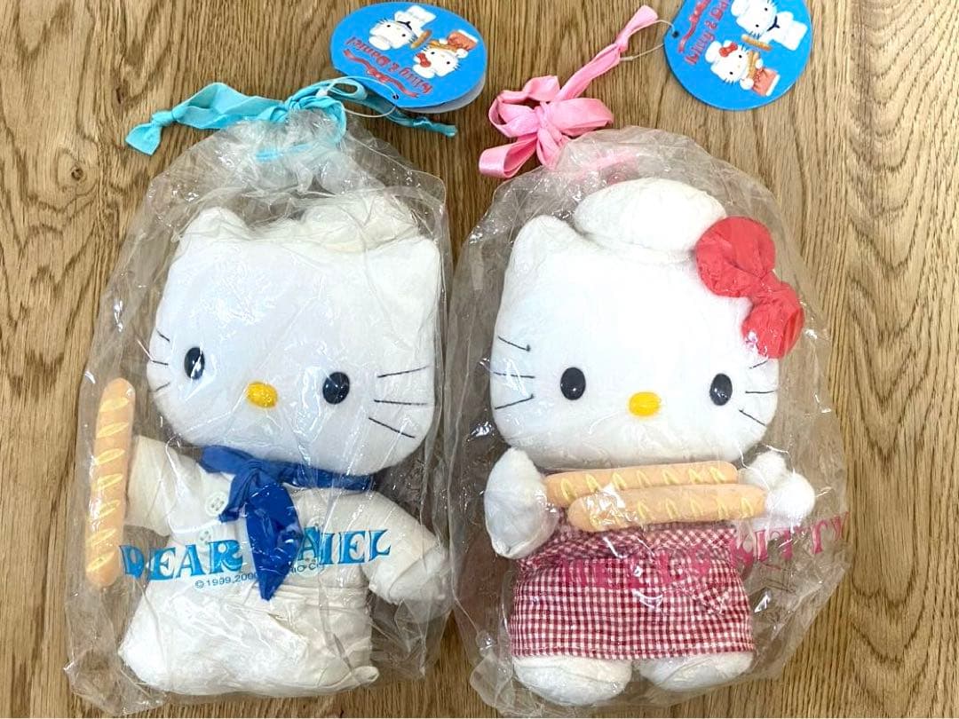 ハローキティ ディアダニエルセット　ベーカリー　ぬいぐるみ　サンリオ　パン屋
