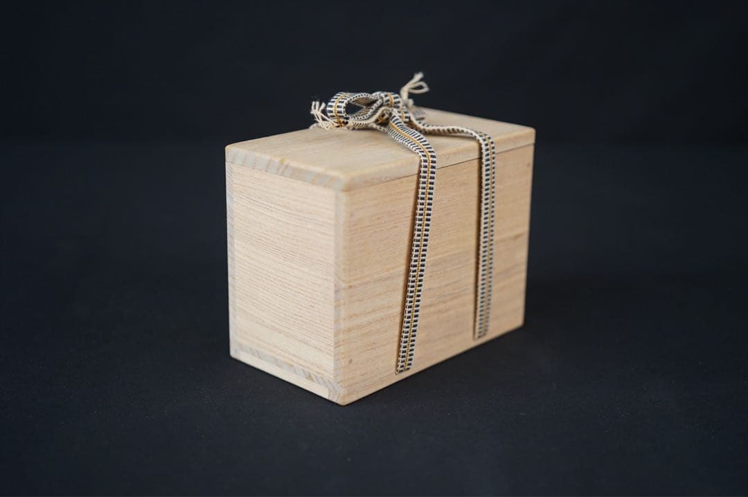 竹蓋置 一双 柳生の里竹使用 「大徳寺 柳生紹尚 書付」 共箱 紙箱 茶道具