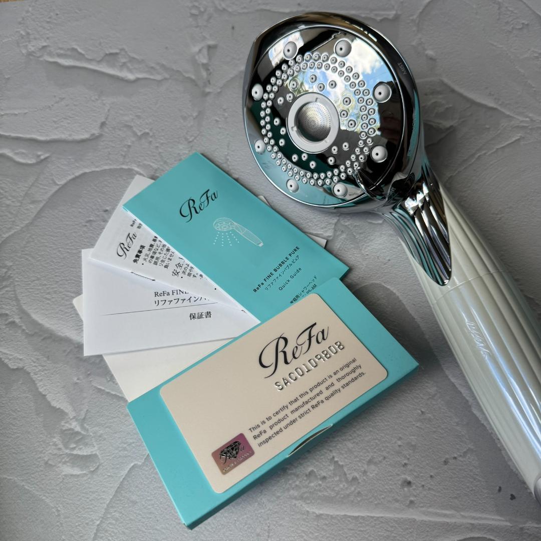 MTG ReFa リファ ファインバブル ピュア シャワーヘッド ホワイト