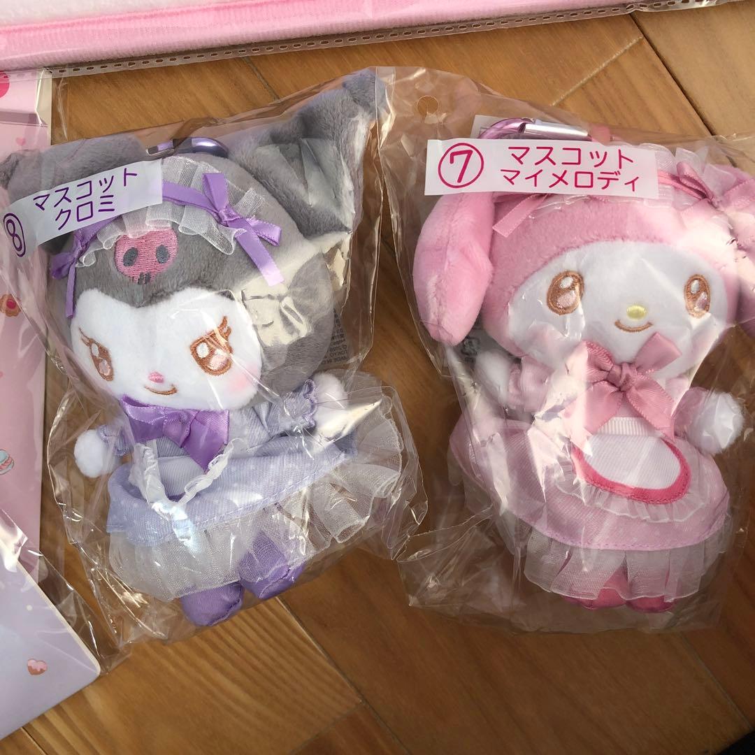 マイメロディ・クロミ プラスチックバスケットセット　10点まとめ売り