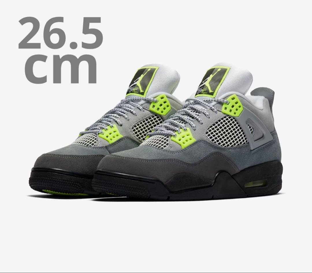 シューズ(男性用) NIKE AIR JORDAN 4 RETRO SE '95 NEON