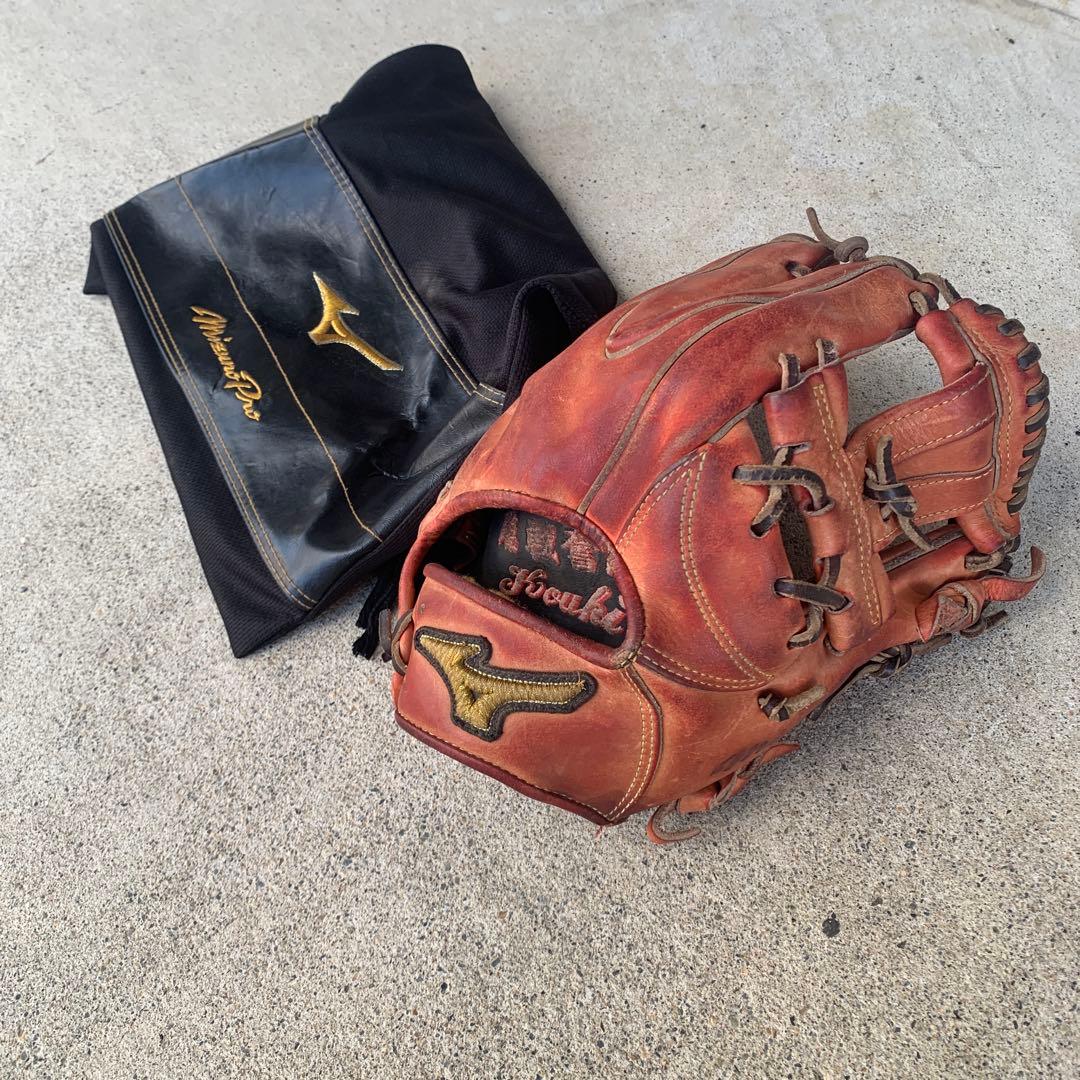 MizunoPro 軟式グローブとケースセット