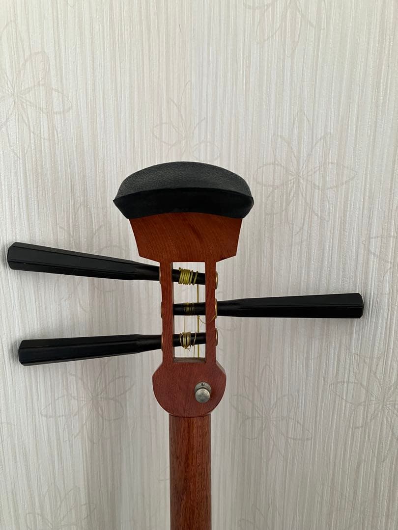 三味線 、中棹、バチ、ハードケースセット 弦楽器