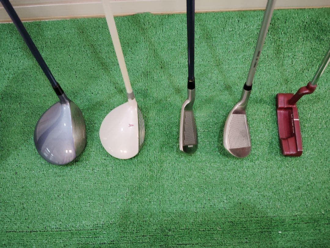 中古レディース/5本/つるやゴルフ他　レディースゴルフ初心者セット/クラブケース