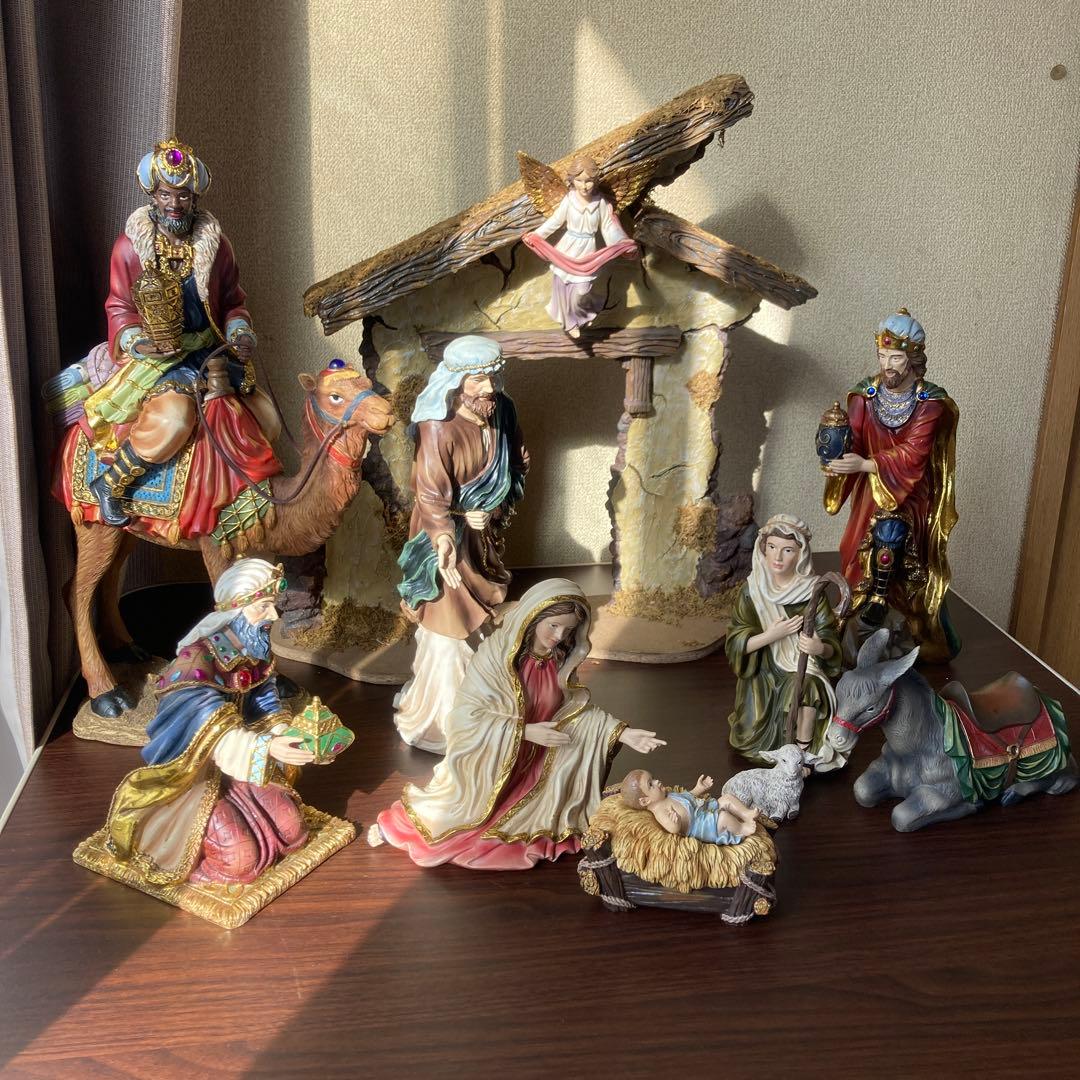 キリスト誕生　スノーマン　オブジェ　カークランド