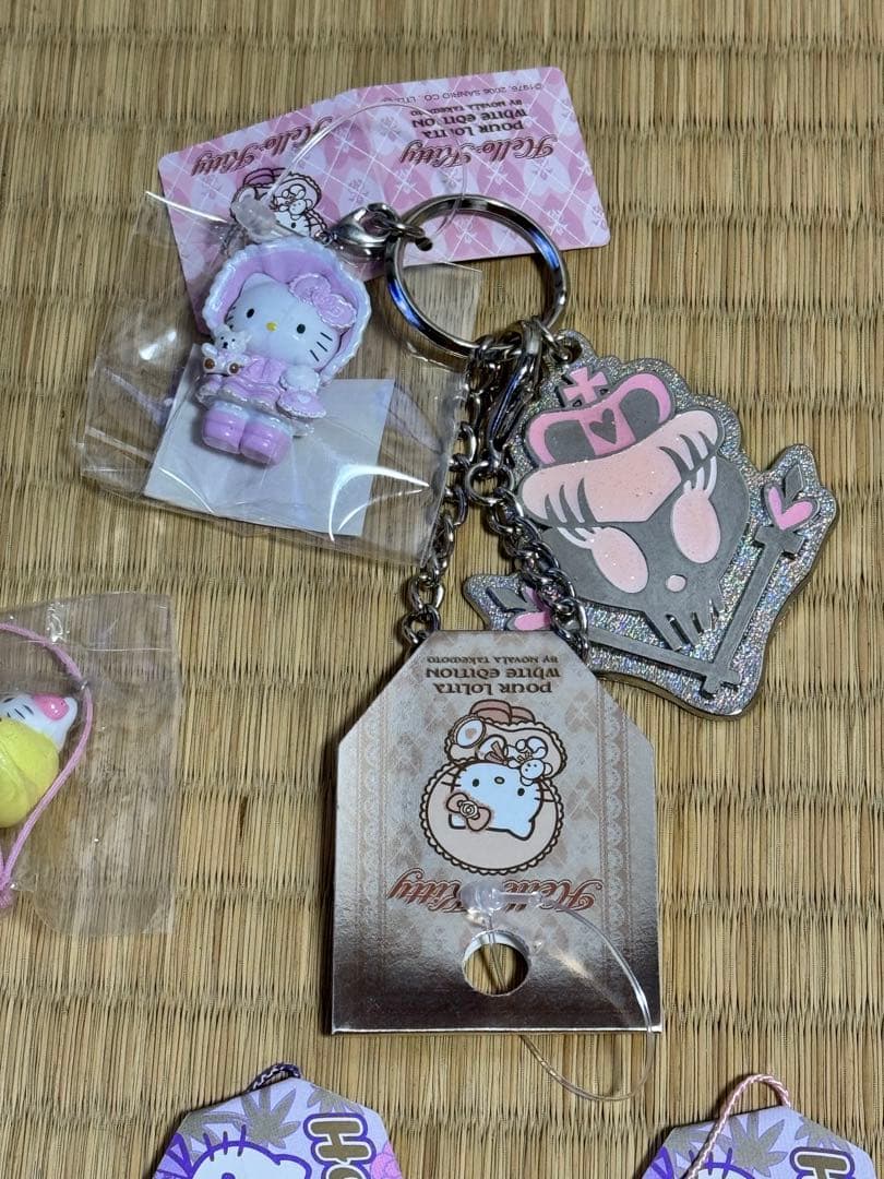 激レア　キティ 根付け　ストラップ　キーホルダー　嶽本野ばら　下妻物語　セット