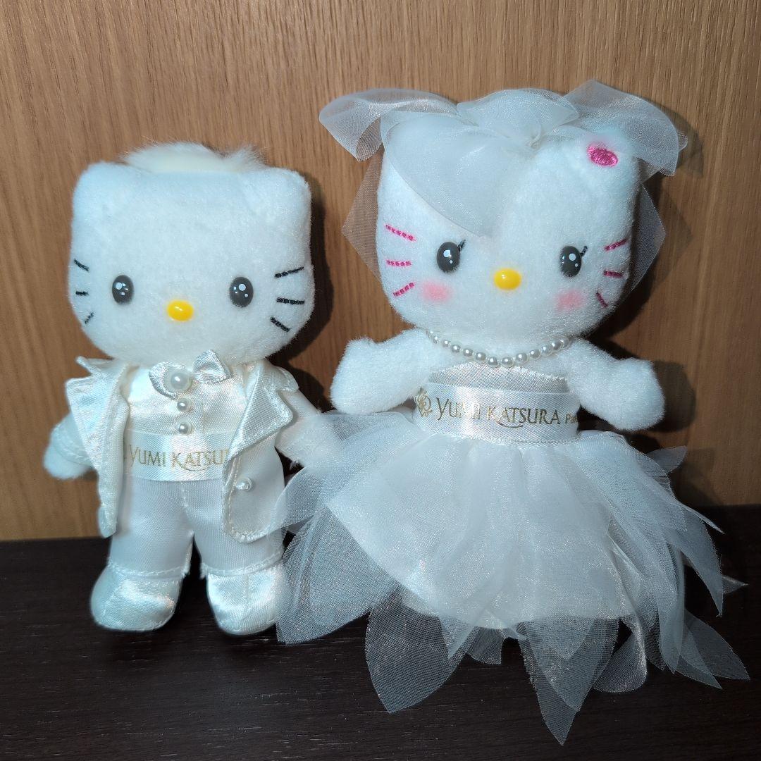 YUMI KATSURA ハローキティ　ダニエル ウェディング　ぬいぐるみ美品