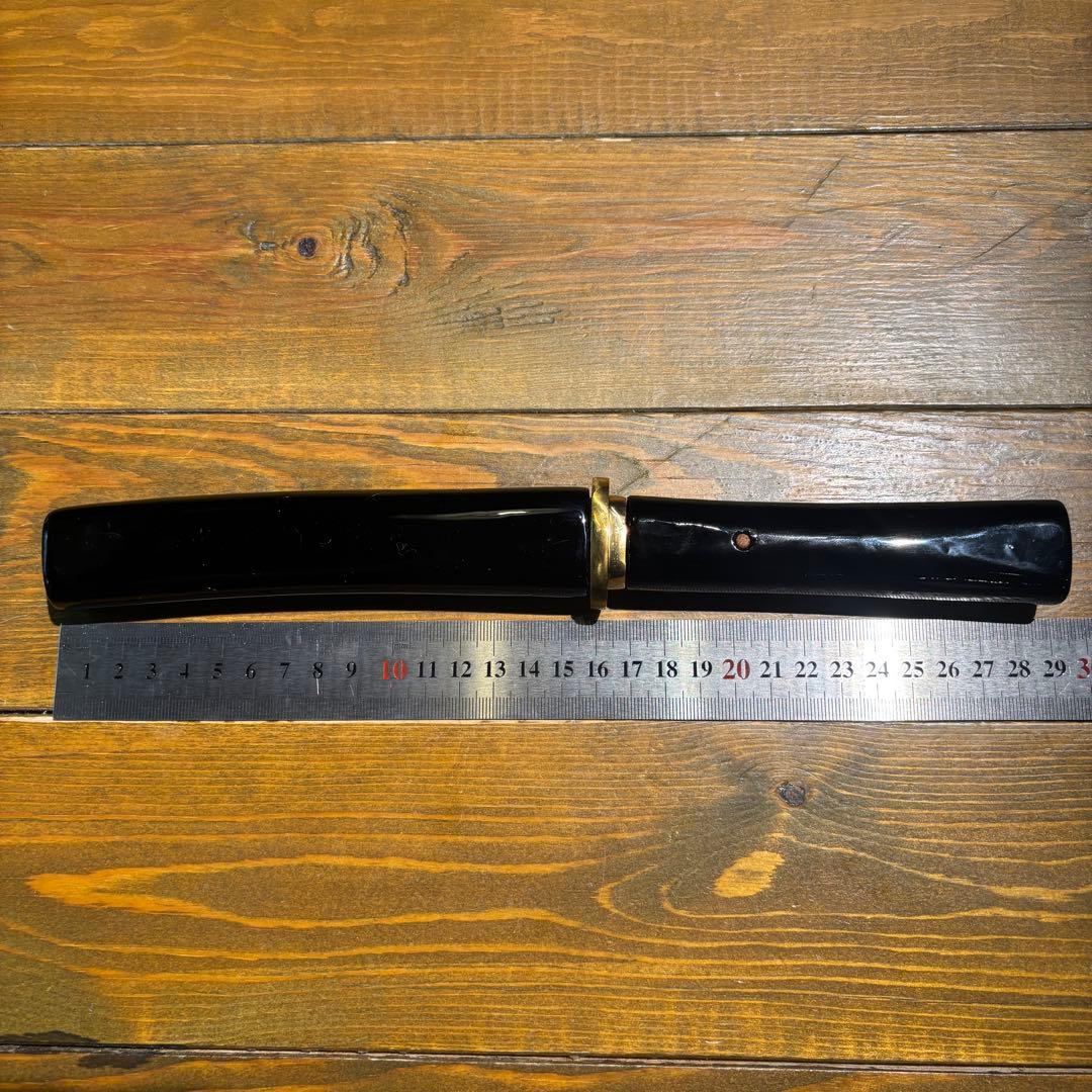 日本刀残欠クラフトナイフNo.88 国吉 黒鞘