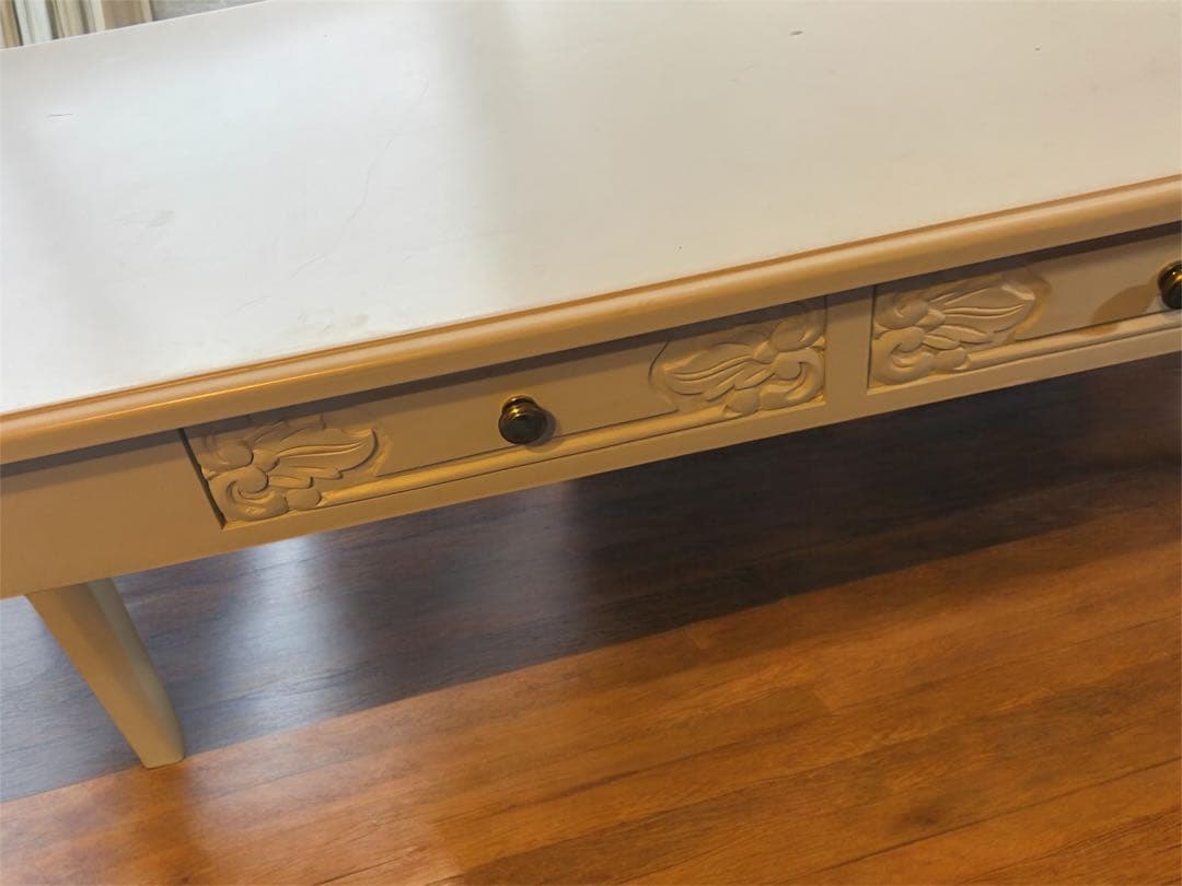 アンティーク調猫脚テーブル