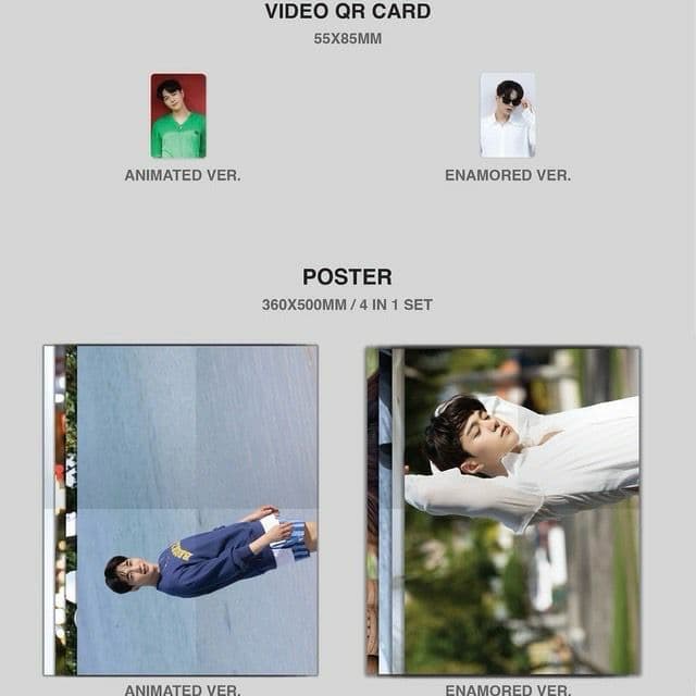 INFINITE L エル ミョンス◎フォトブック 写真集 Refresh 2種