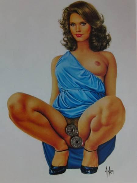 アスラン・グールドン　D　美女、SEXY、フランス有名作家、入手困難・激レア品