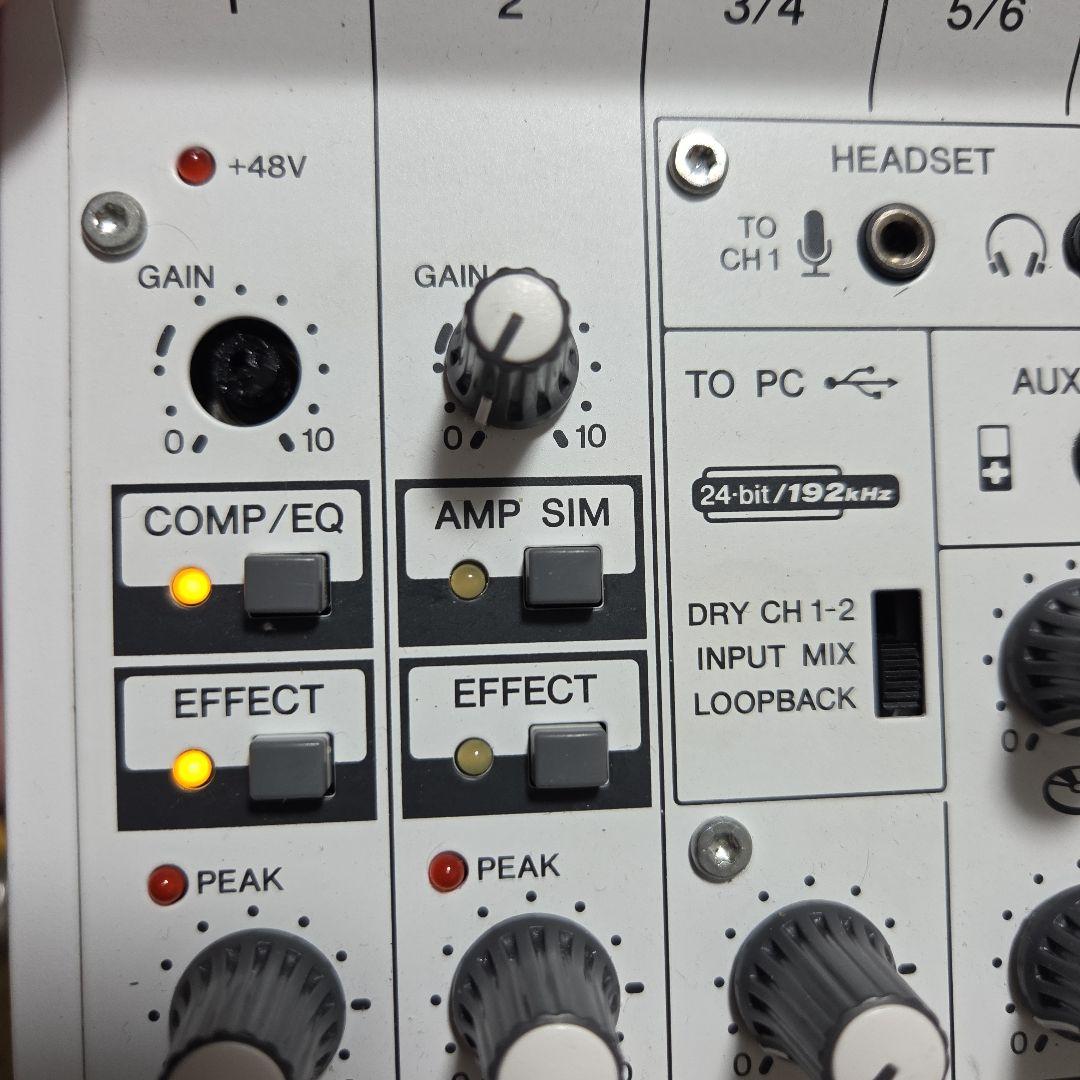 YAMAHA　AG06　ジャンク品　訳あり　稼働品　本体のみ