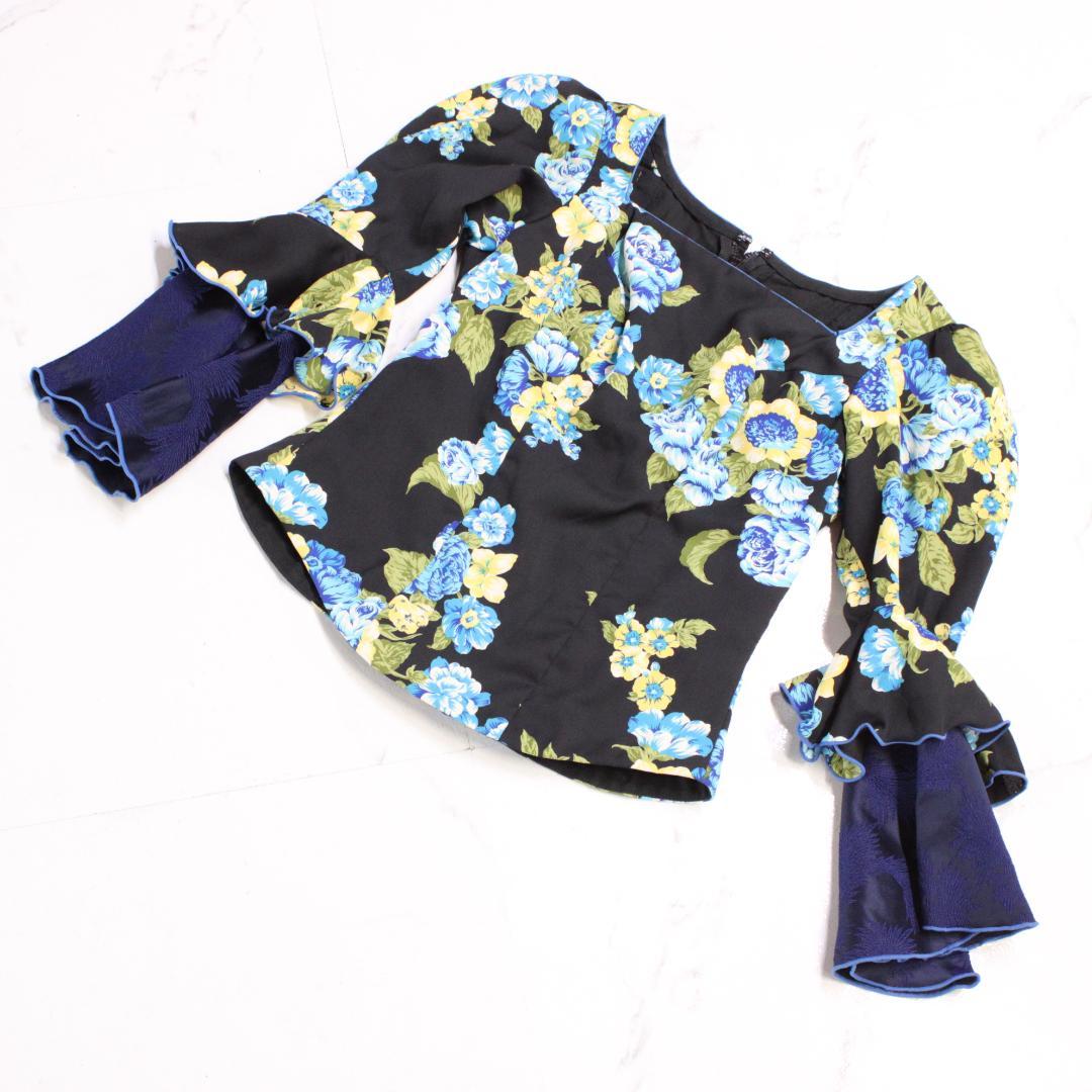 【美品 フラメンコ衣装】ATELIERENA アトリエエナ ブラウス ファルダ