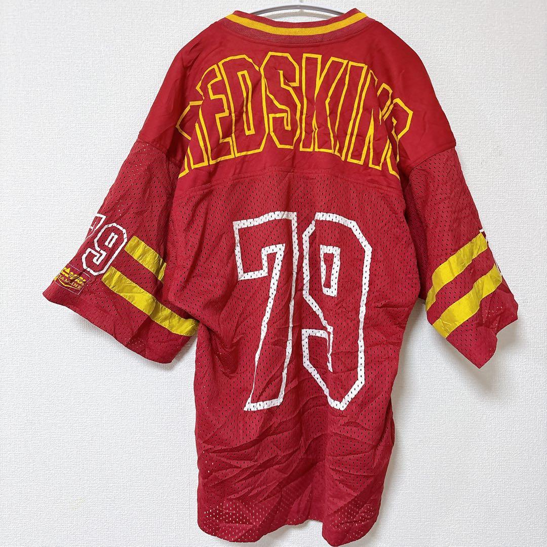 希少 90s NFL ワシントン レッドスキンズ メッシュジャージ CAMPRI
