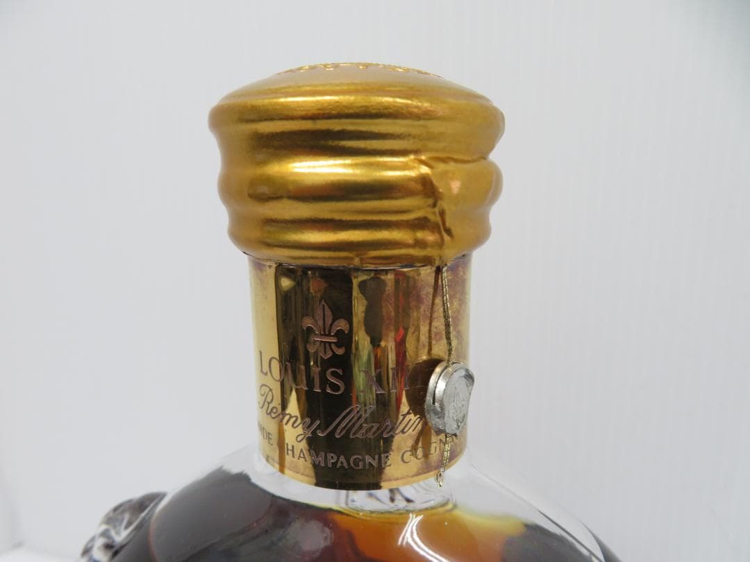 レミーマルタン　ルイ13世　金キャップ　シリアル不一致　未開栓　　　　　　035