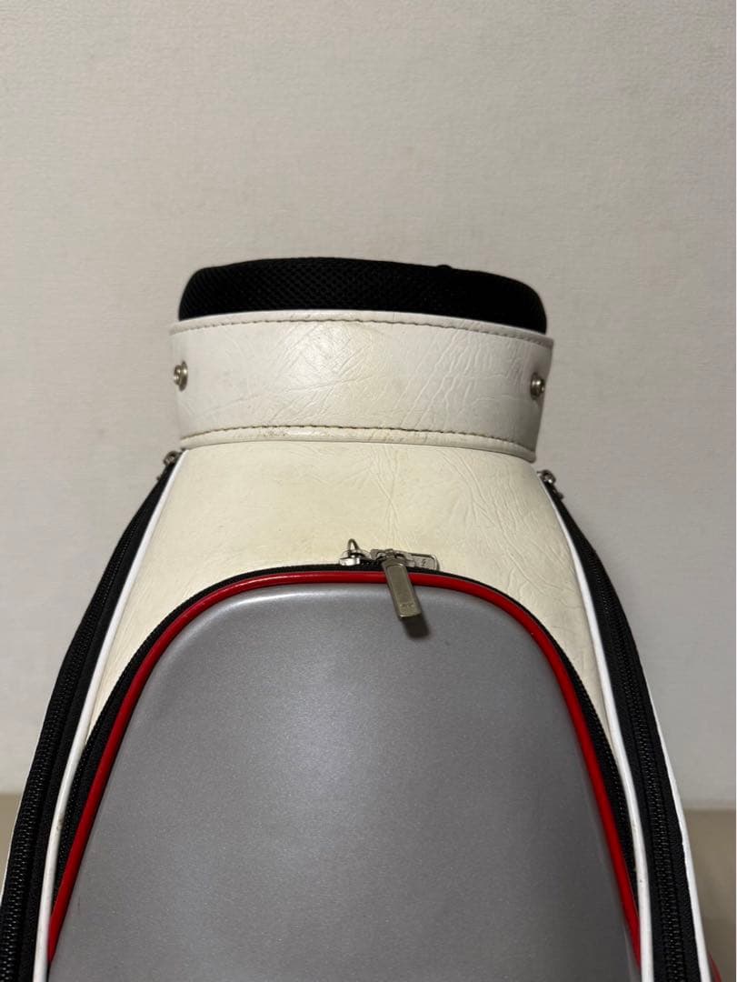 【送料込み】希少ゴルフバッグ　トムス　3点式ショルダー　高級キャディバッグ