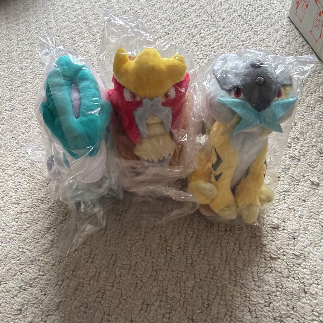 ポケモン　フィット　スイクン　エンテイ　ライコウ　fit