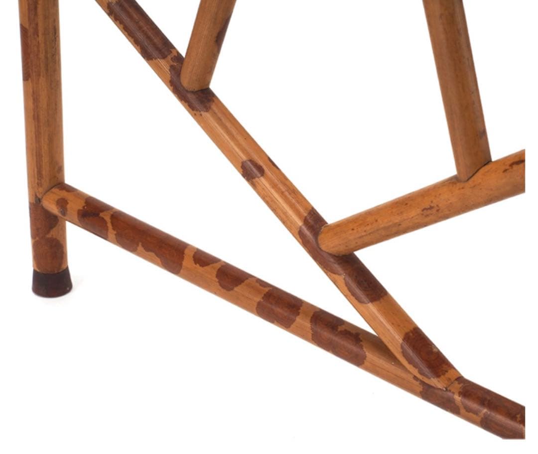 時代 斑紋竹 氷裂組 煎茶 炉屏 結界