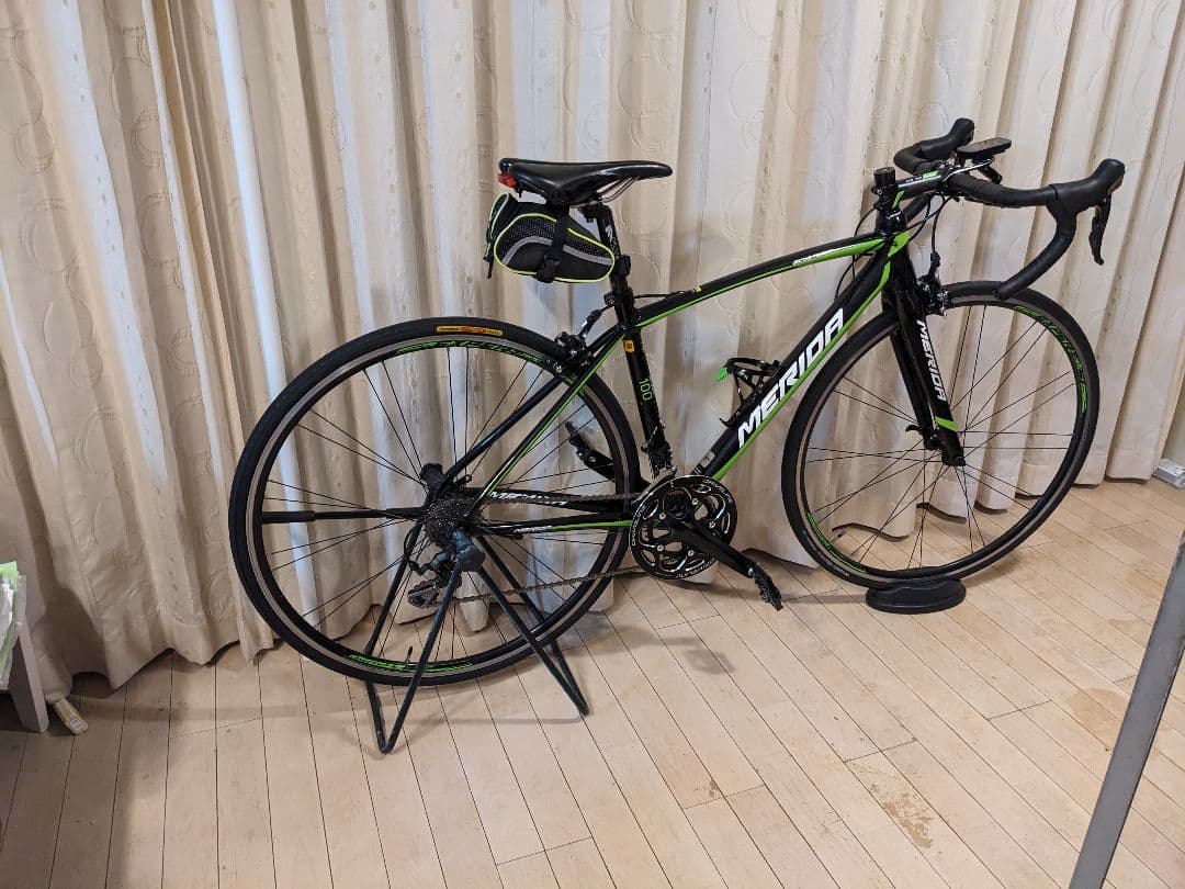 Merida スクルトゥーラ100カスタム XXSサイズ ブラック/グリーン