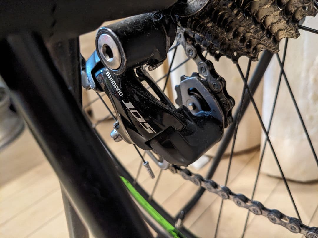 Merida スクルトゥーラ100カスタム XXSサイズ ブラック/グリーン