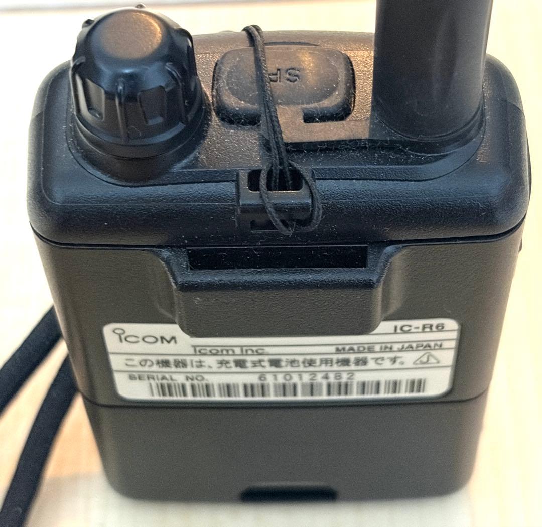 ICOM IC-R6 受信機 オプション付き