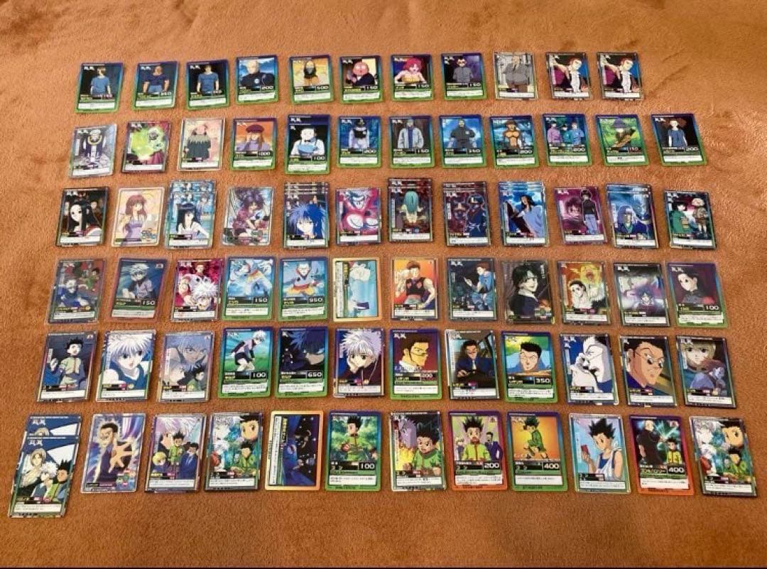 旧アニメ　HUNTER×HUNTERグッズまとめ売り　トレカ　フィギュア　CD